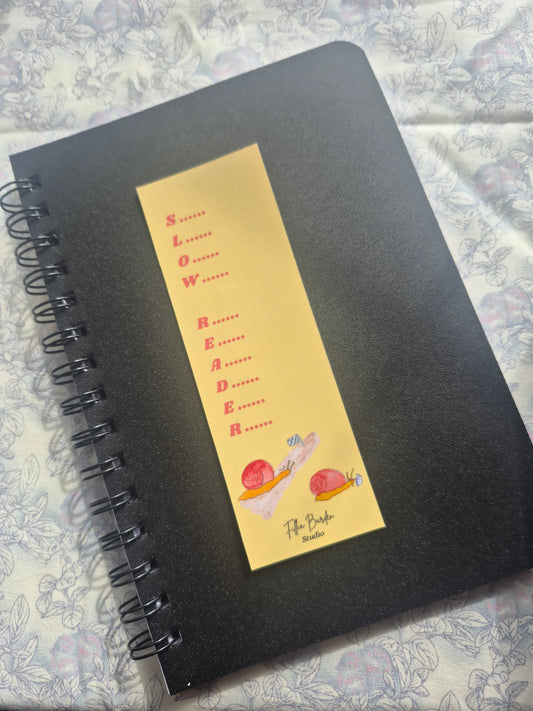 Slow Reader Bookmark