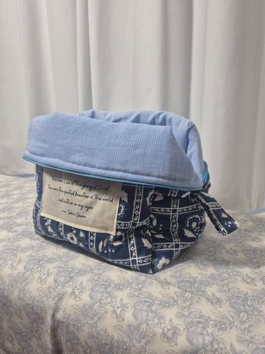 Large "Quoted" Pouch