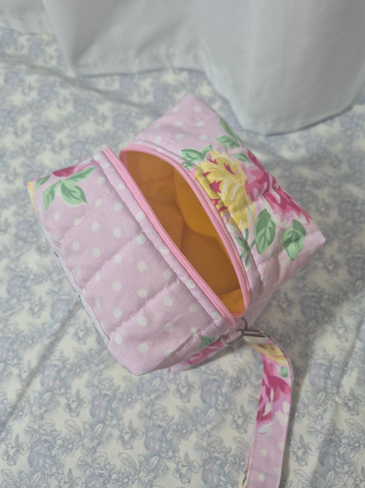 Cube Pouch with Quote