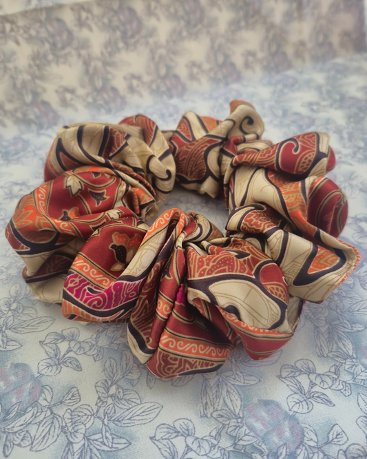 Caramel Medium Large Scrunchie