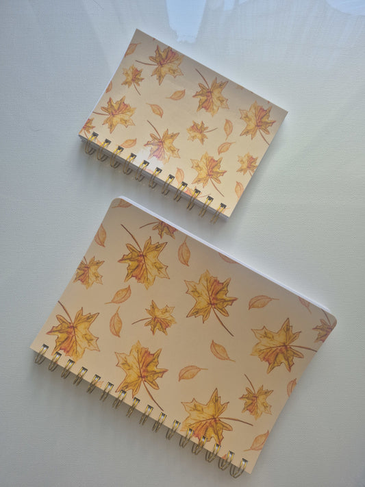 Autumn Leaves Notebook