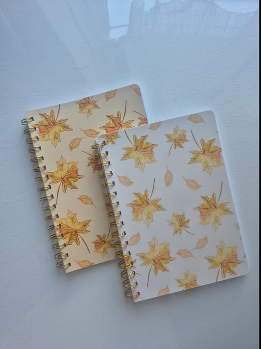 Autumn Leaves Notebook