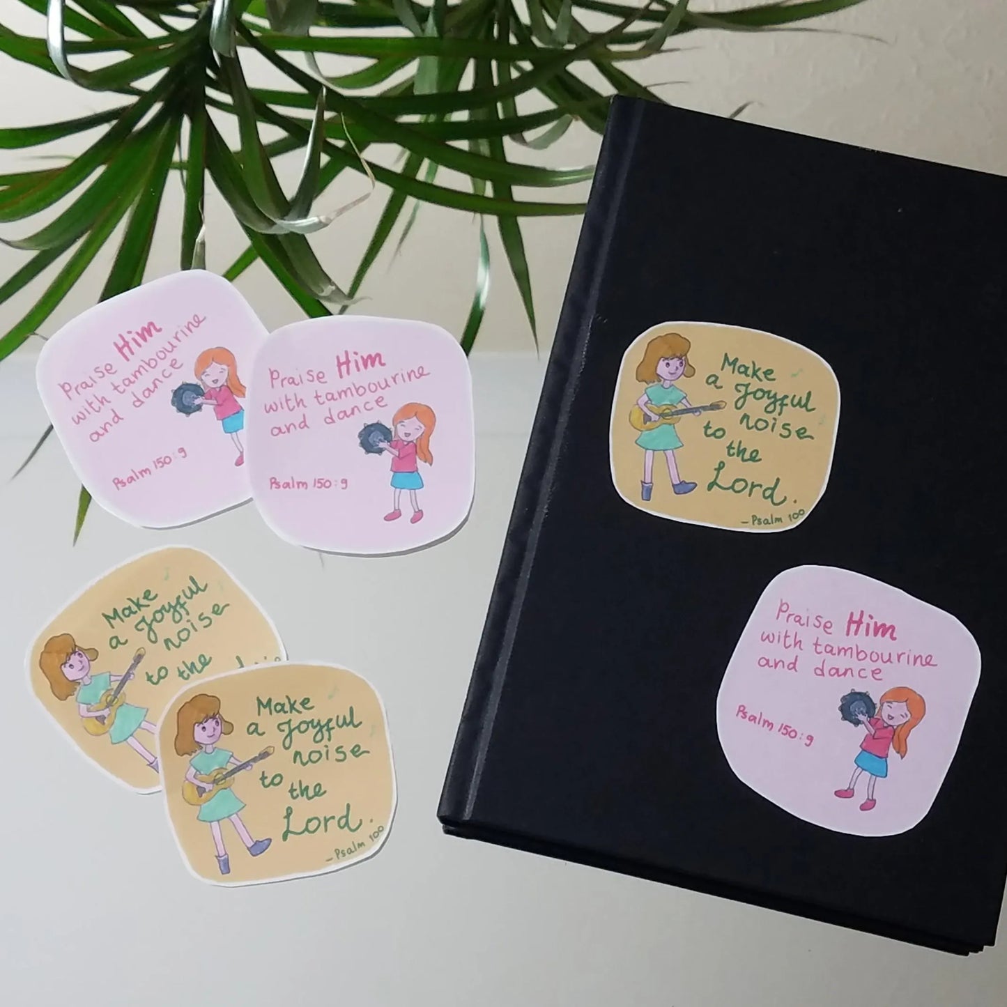 Sing to the Lord Sticker Set of 2